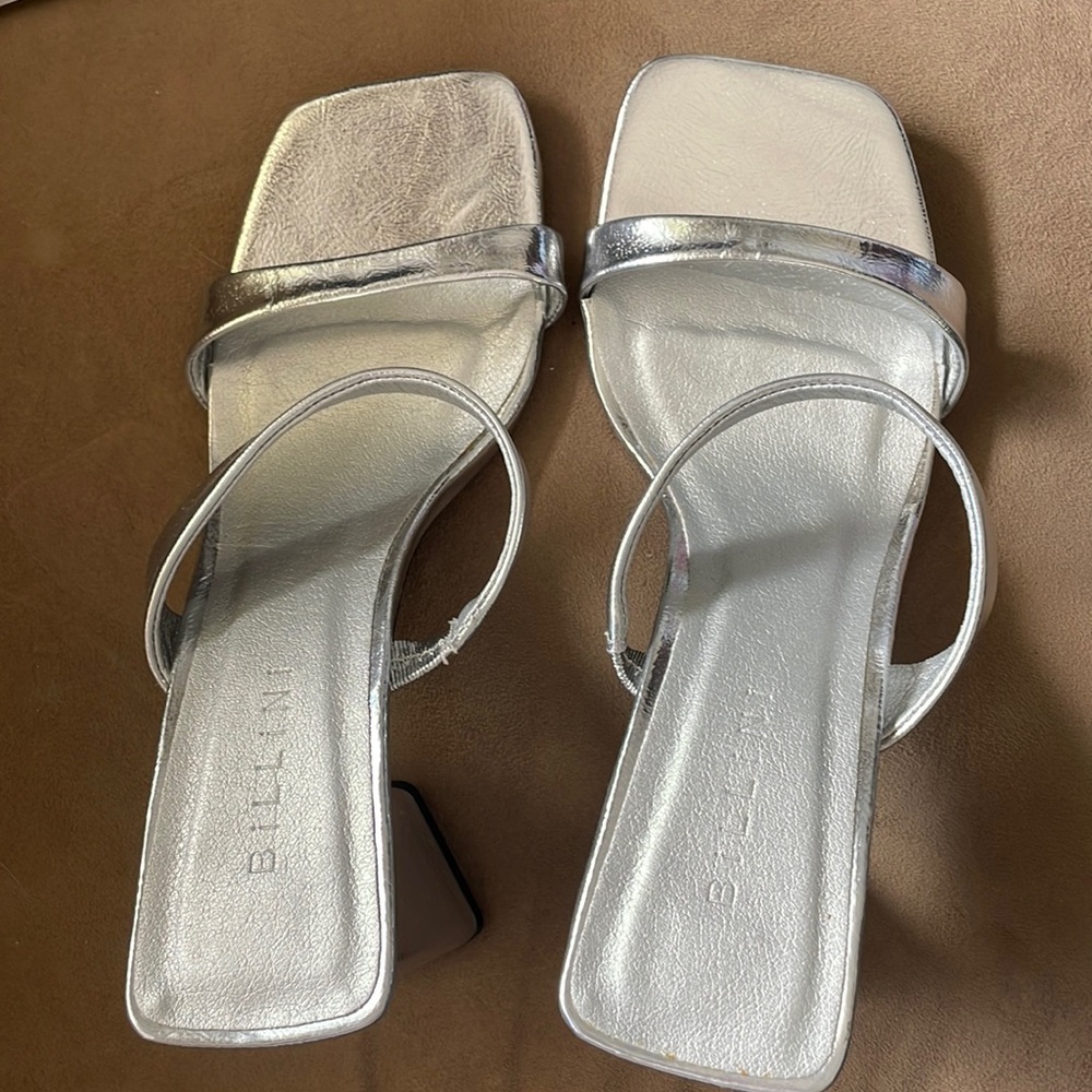Billini heels, never been worn.